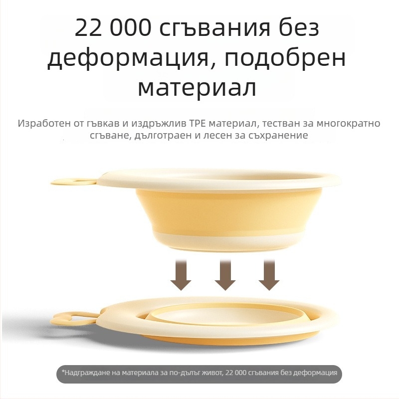 Сгъваема бебешка мивка за лице