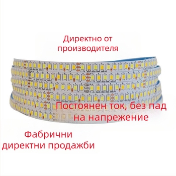 LED таванно осветление със специален дизайн, подменяем светлинен източник, 220V драйвер, трисцветна димерна мека лента, 2835 двуцветна температура