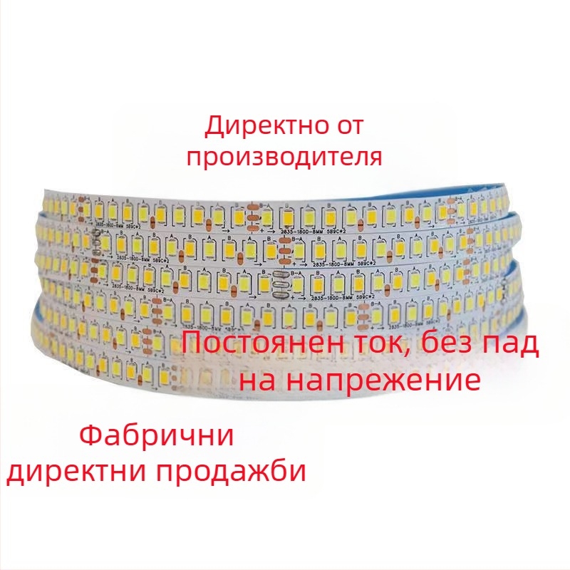 LED таванно осветление със специален дизайн, подменяем светлинен източник, 220V драйвер, трисцветна димерна мека лента, 2835 двуцветна температура