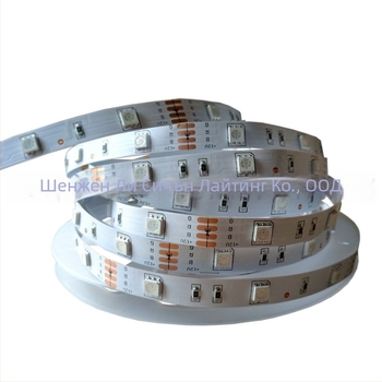 5050 RGB LED лента, 24V, висока яркост, 30 светодиода на метър, декоративно осветление за витрина/дисплей, ниско напрежение LED лента