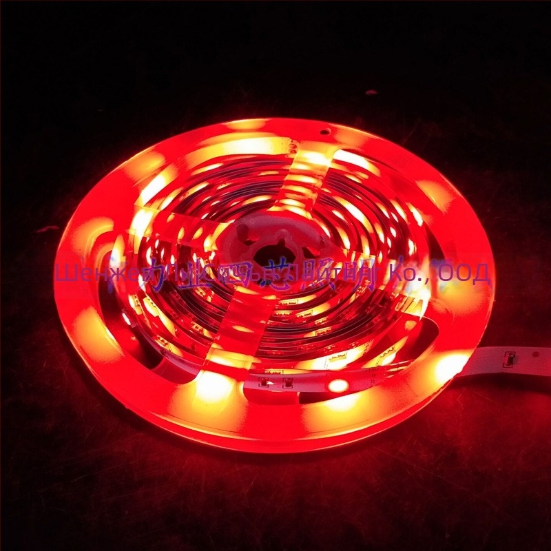 5050 RGB LED лента, 24V, висока яркост, 30 светодиода на метър, декоративно осветление за витрина/дисплей, ниско напрежение LED лента