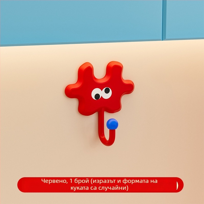 Мила закачалка-пъзел с вакуумна чашка – за баня, врата, кърпи и кухня
