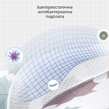 Мъжки боксерки Ice Silk, дишащи, антибактериални, с средна талия, графити мотив, подходящи за всички сезони