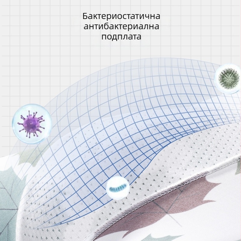 Мъжки боксерки Ice Silk, дишащи, антибактериални, с средна талия, графити мотив, подходящи за всички сезони