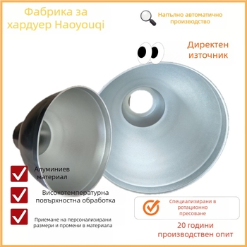 Персонализиран абажур и корпус за индустриално и минно осветление от мед, алуминий, желязо и неръждаема стомана, E27.