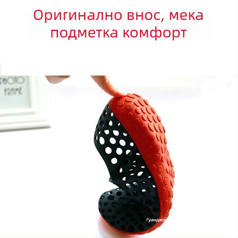 Мъжки гумени сабо с перфорирана горна част, противохлъзгащи се, летни обувки