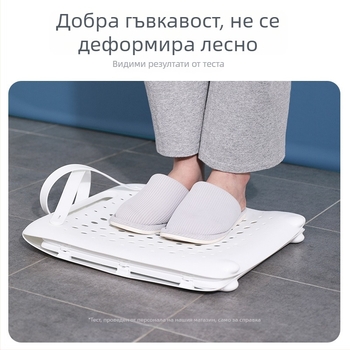 Кош за пране и кутия за съхранение на дрехи, голям сгъваем кош за пране за баня, Инс стил