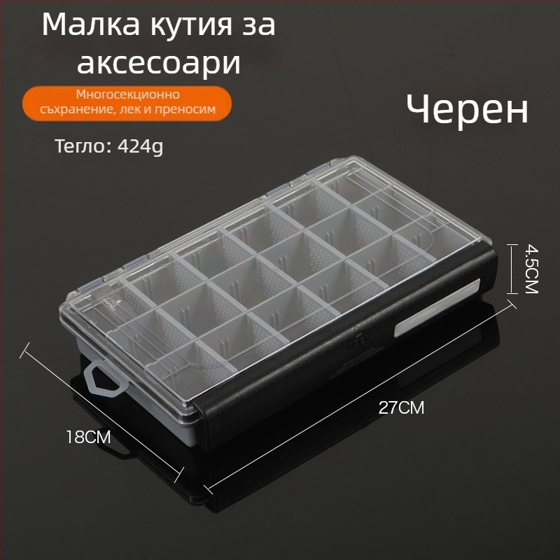Huiyu Warehouse ABS кутия за съхранение на риболовни примамки и аксесоари – организатор на принадлежности
