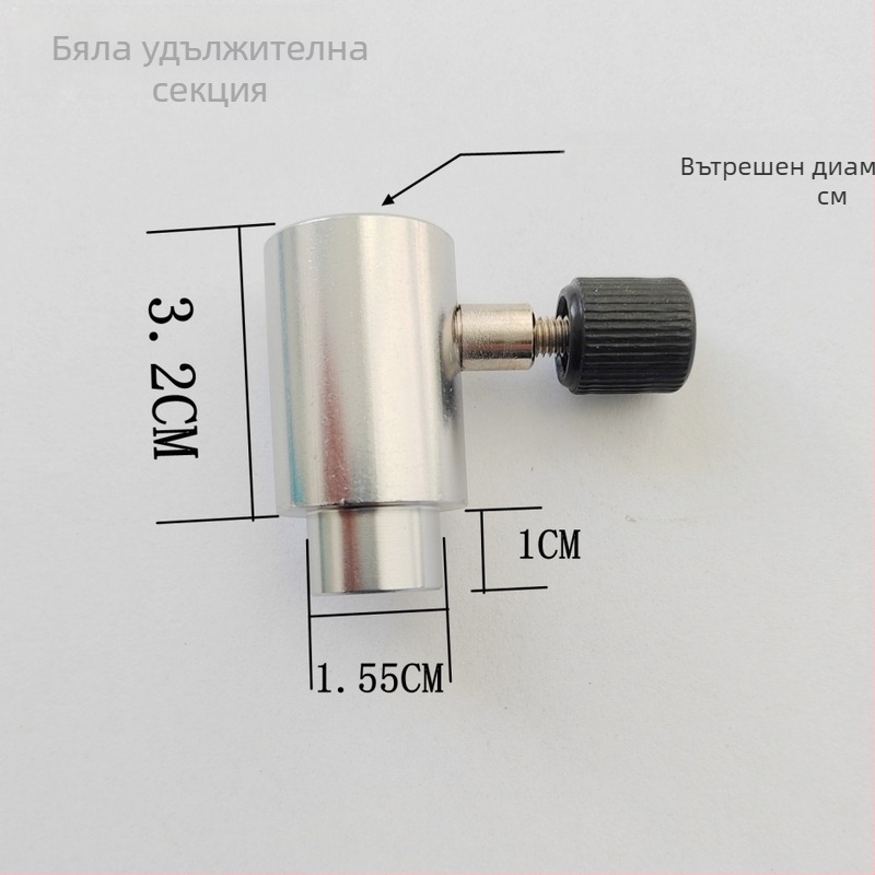 Риболовен стол и кутия с универсална тава за примамки, удължителна стойка, алуминиева сплав, удължителен прът и мостова тава за примамки