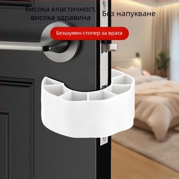 Бебешки предпазител за врати – антищипване, за спалня и тоалетна, подходящ за плъзгащи и стъклени врати