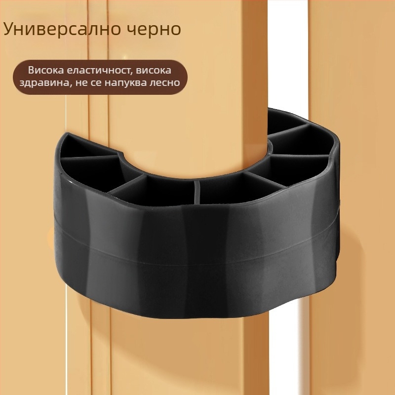 Бебешки предпазител за врати – антищипване, за спалня и тоалетна, подходящ за плъзгащи и стъклени врати