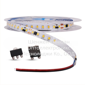 LED лента 220V, 2835 SMD, гола платка, без драйвер, самозалепваща осветителна лента
