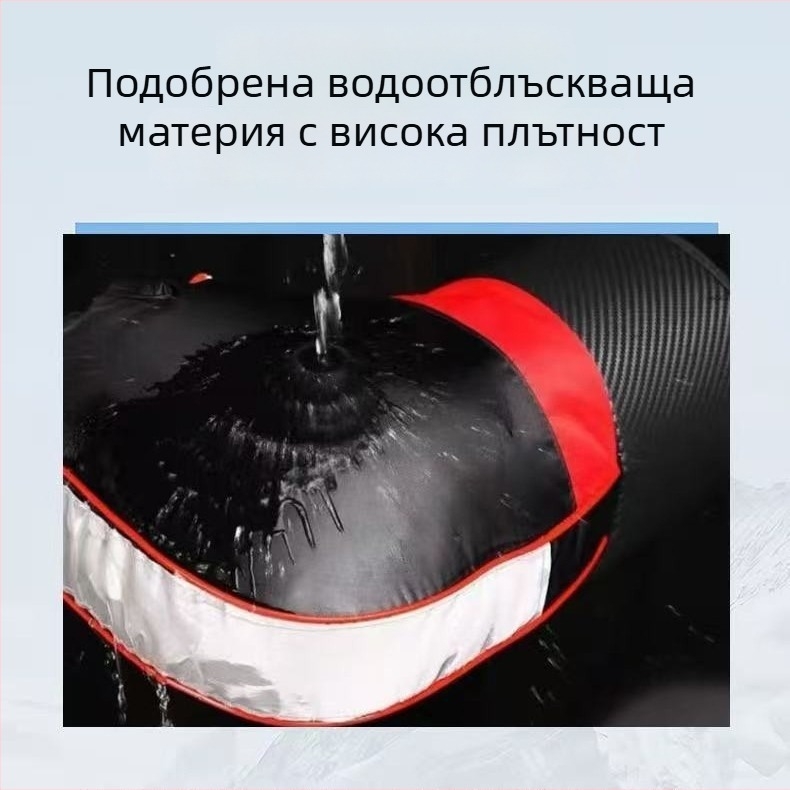 Зимни предпазители за ръкохватки за мотори и електрически превозни средства, ветроустойчиви и водоустойчиви ръкавици тип митени, дебели и топли
