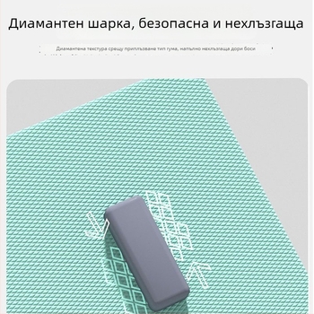 Йога балансна подложка, двуцветна, голям размер; платформа за тренировки и рехабилитация на глезен, домашна употреба