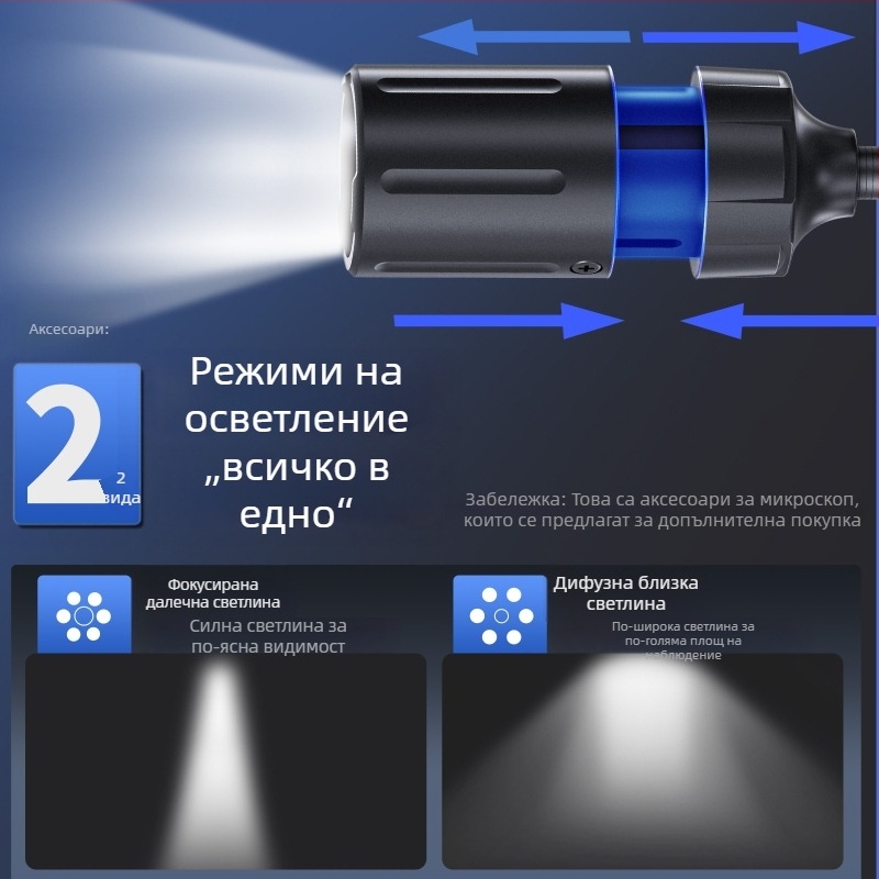 MK7 HD 7-инчов дигитален микроскоп, 1200x, електронен микроскоп за електроника, индустриален увеличител