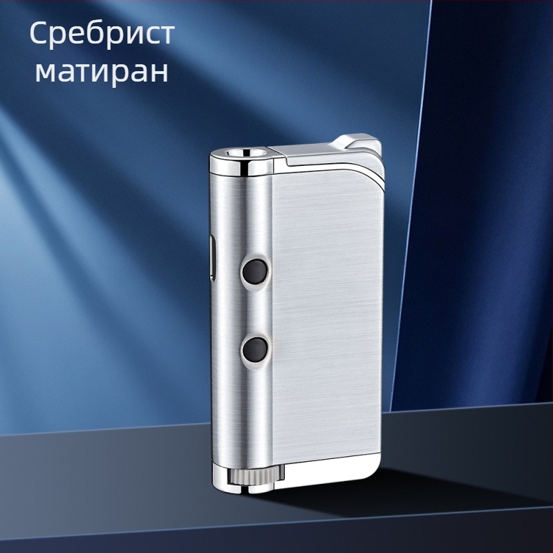 Креативна запалка с вградено фенерче, лазерна прожекция, забавление за котки и кучета, указател за презентации, ветроустойчив червен пламък