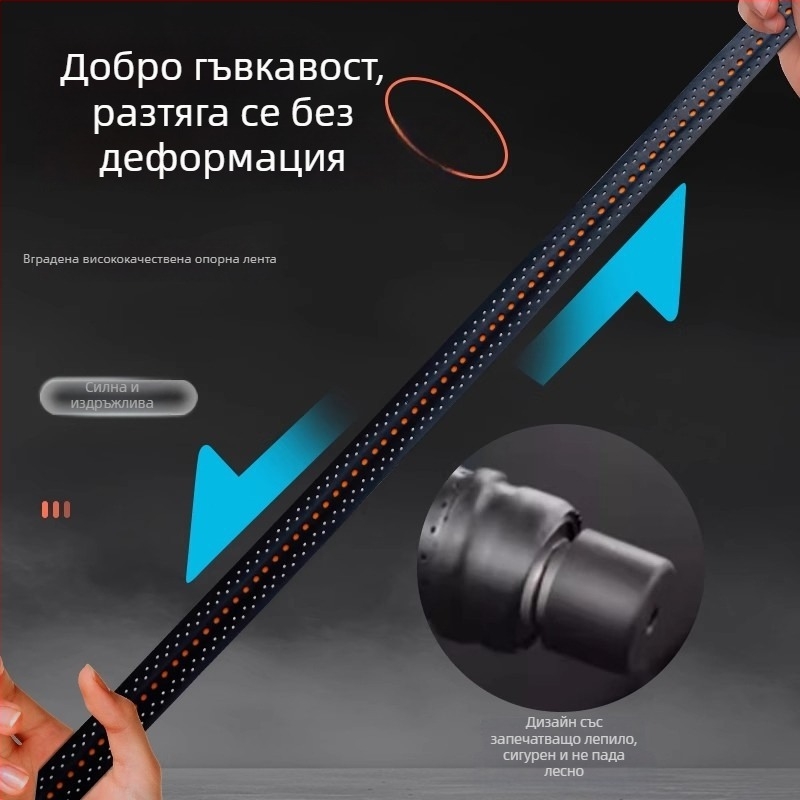 Обвивка за ръкохват на мотоциклет с противохлъзваща повърхност, PVC, водоустойчива