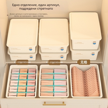 Кутия за бельо и чорапи, организатор за интимно облекло, три в едно