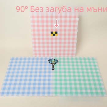 104 части набор за мъниста: дъска за мъниста 2.6 мм, DIY фюжън, дълги игли, термоустойчива кутия за съхранение, комплект за игра