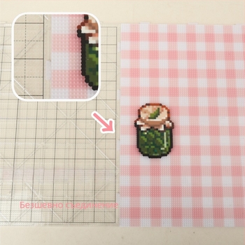 104 части набор за мъниста: дъска за мъниста 2.6 мм, DIY фюжън, дълги игли, термоустойчива кутия за съхранение, комплект за игра