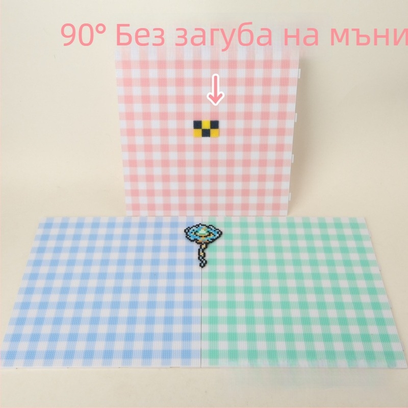 104 части набор за мъниста: дъска за мъниста 2.6 мм, DIY фюжън, дълги игли, термоустойчива кутия за съхранение, комплект за игра