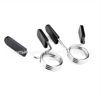 Антиразхлабващ пружинен клип за щанга и дъмбел – размери 24mm, 25mm, 28mm, 30mm, 50mm