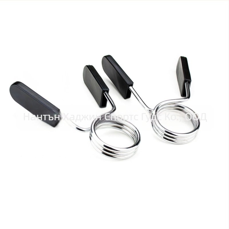 Антиразхлабващ пружинен клип за щанга и дъмбел – размери 24mm, 25mm, 28mm, 30mm, 50mm