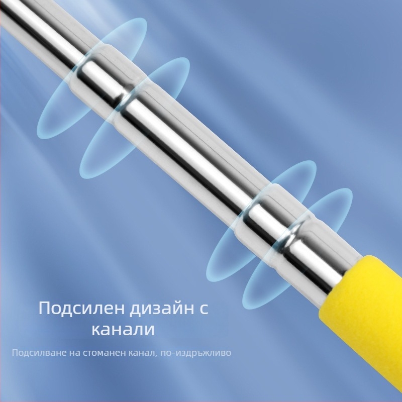 Телескопична палка от неръждаема стомана за обучение, указател за четене с пръсти, дължина 55 см