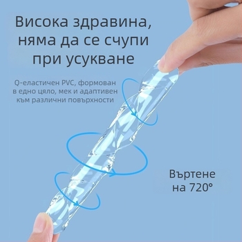Силиконова защита за дръжки на врати – противоударна лента за шкафове, врати, хладилник и стени