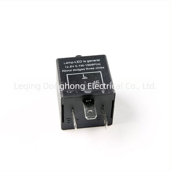 CF13KT CF14KT регулируемо реле за мигане на автомобил, трипинов LED реле, 12V за мотоциклет