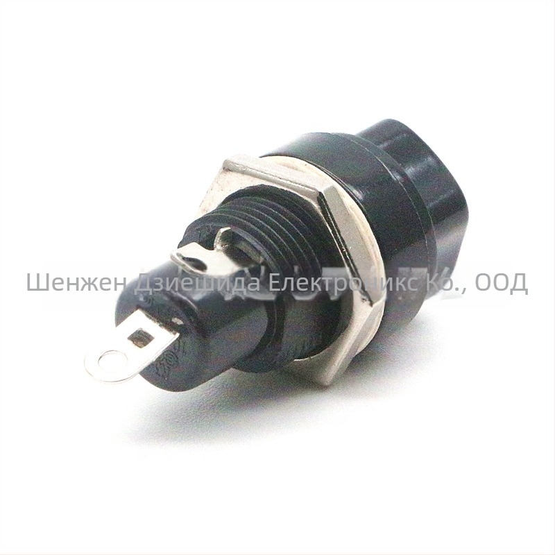 Държач за предпазител Bakelite R3-26, 10 A, 250 V, 5×20 мм, за измервателни прибори, Европейски стандарт