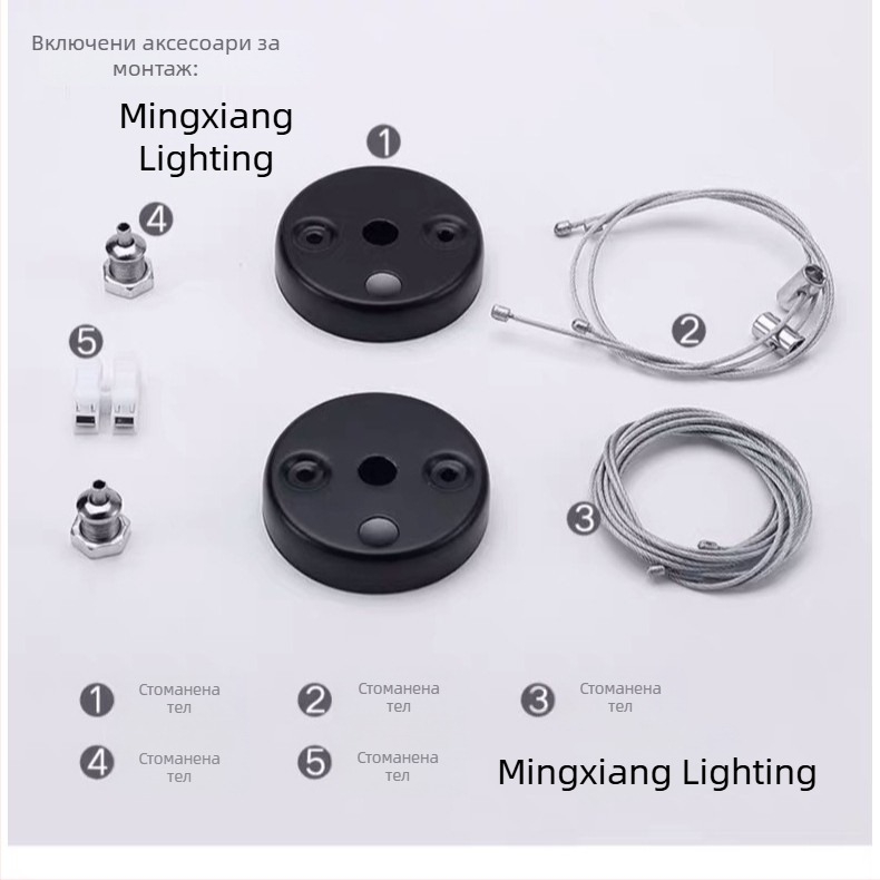 LED офис линейно осветление - дълга лента за офис и фитнес зала, 1200x100/200/300 мм, 6000K, 4500 lm, 192 светодиода, IP44, метален корпус, 220V