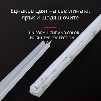 LED тръба T5/T8, интегрирана, разделен комплект, пълен комплект, висока яркост, енергоспестяваща, едно или две тръби