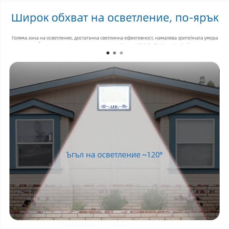 LED прожектор ниско напрежение 12–85V AC/DC, морски клас, външно осветление, IP66