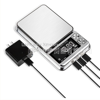 Hengte CD-123 Ювелирна везна с USB зареждане, прецизност 0.01 g, преносима джобна електронна везна