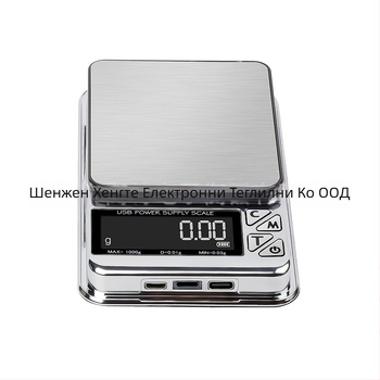 Hengte CD-123 Ювелирна везна с USB зареждане, прецизност 0.01 g, преносима джобна електронна везна
