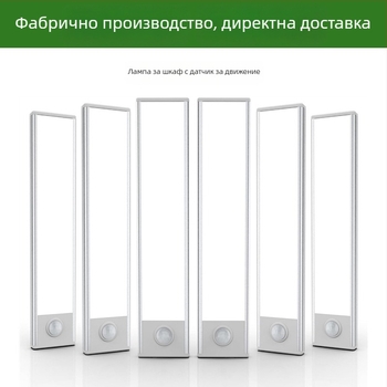 Инфрачервено шкафно осветление – ултра тънка LED лента, магнитно самозалепващо, триецветна температура