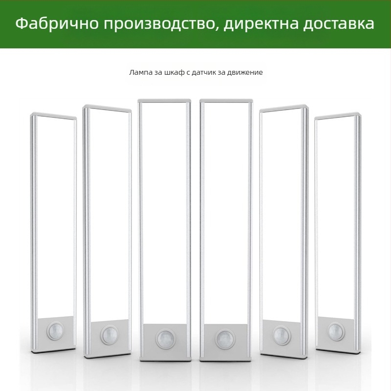 Инфрачервено шкафно осветление – ултра тънка LED лента, магнитно самозалепващо, триецветна температура