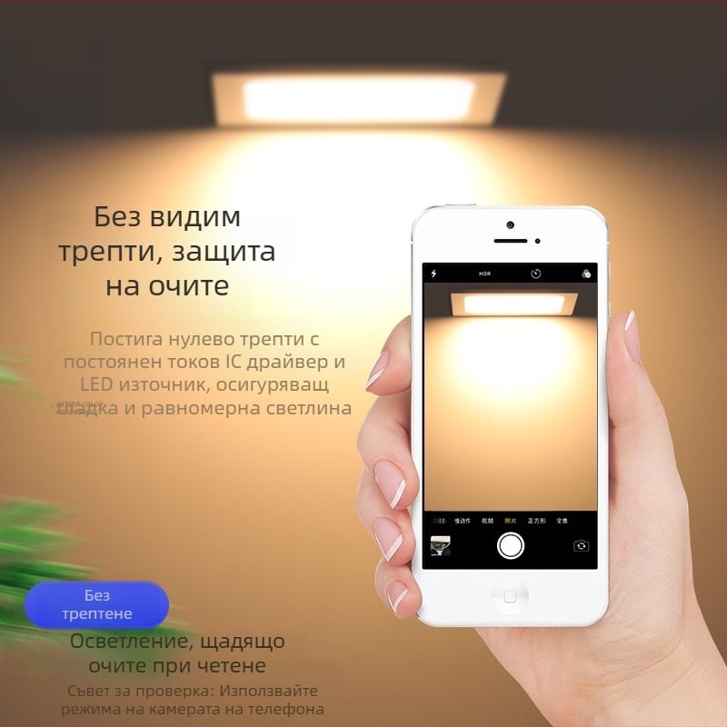 LED таванна лампа с решетка, вградена, черна, квадратна двойна глава downlight, 15x15 см решетка, корпус 10x20 см