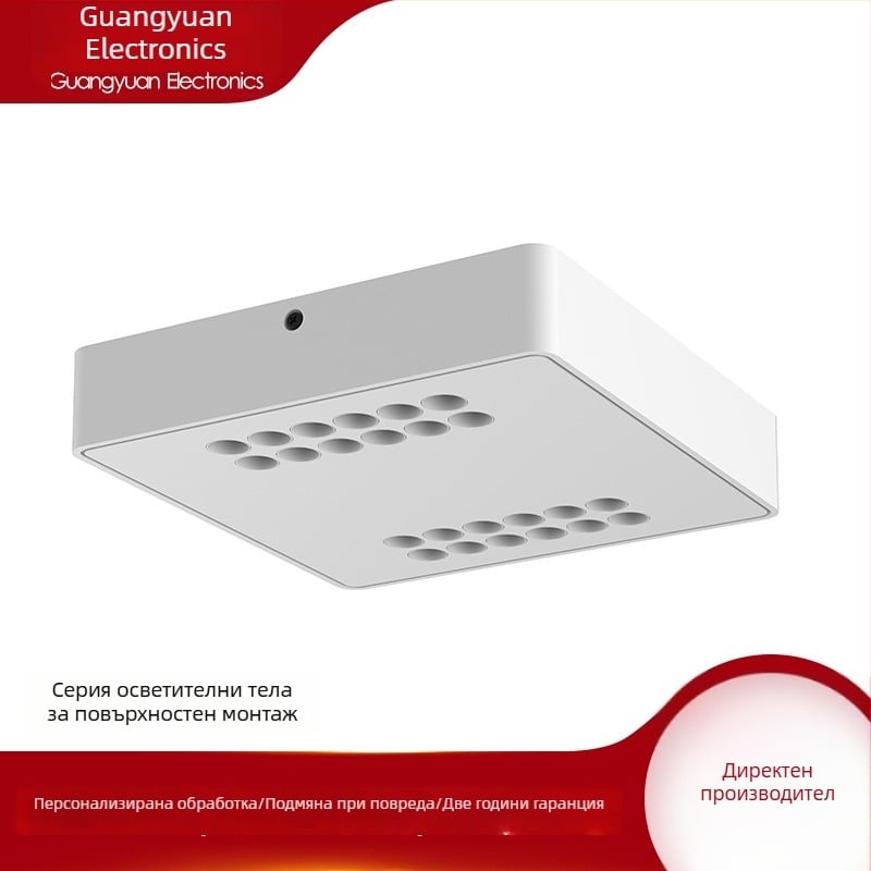 LED антиотразяващо повърхностно монтирано downlight за дневна и спалня, COB LED таванно осветление