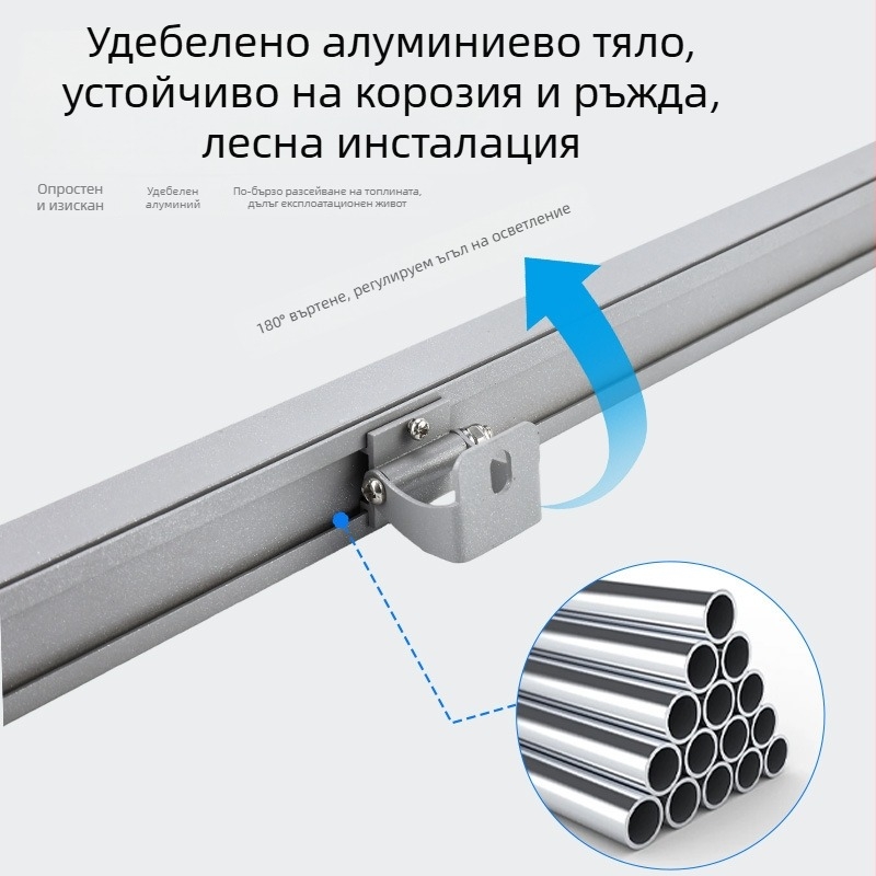 Външно линейно светодиодно осветление, водоустойчиви линейни прожектори за фасади, мултицветно осветление на фасада, 24V
