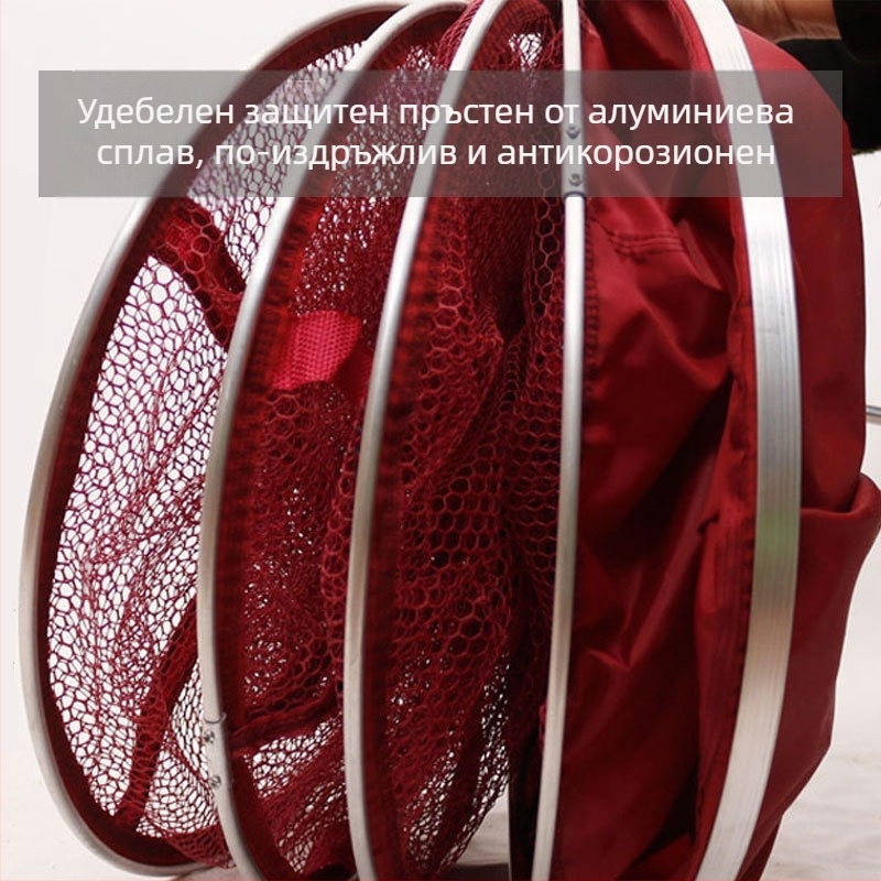 Найлонова рибопротекторна мрежа с антизакачване дизайн за риболовни принадлежности