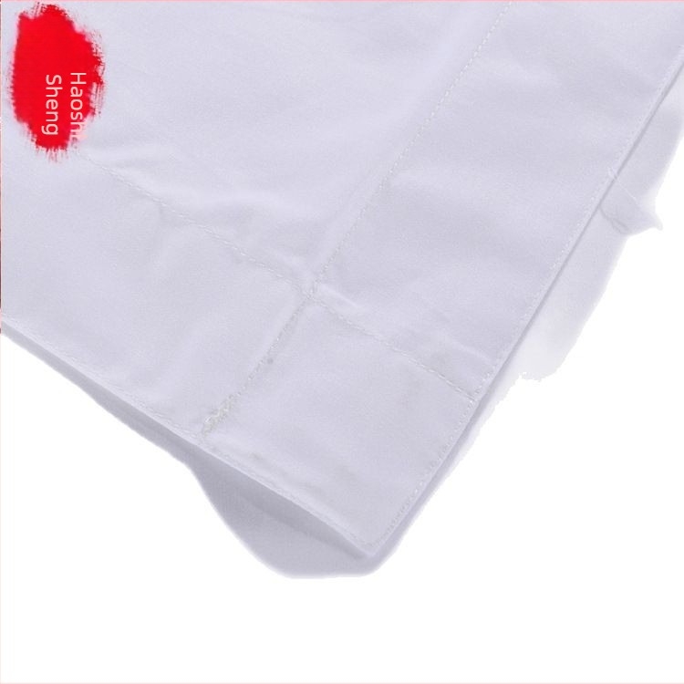 Комплект спално бельо от 100% памук сатен за хотели, четири части, реактивно боядисване