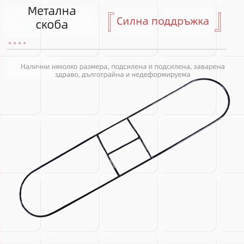 Аксесоари за моп: удебелена еднополюсна пръчка, въртящ се патрон, железна рамка, рамка за прах и държач за моп