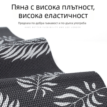 Без миризма PVC фитнес йога постелка, екологичен материал, нехлъзгаща се, водоустойчива, устойчива на пот и ударопоглъщаща