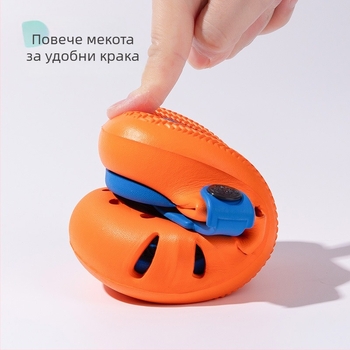 Little Deer Milly мультяшни леки перфорирани детски обувки за лято, унисекс, вътрешна употреба