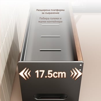 Кухненски рафт за подправки за ъгъл на плота – органайзер за буркан със сол, бутилка за олио, съдове за сос и оцет и капаци