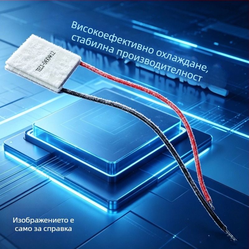 TEC1-04904 25x25 мм Пельтье термоелектрически охладител, 4 A, 5 V, мини модул за DIY отвеждане на топлина