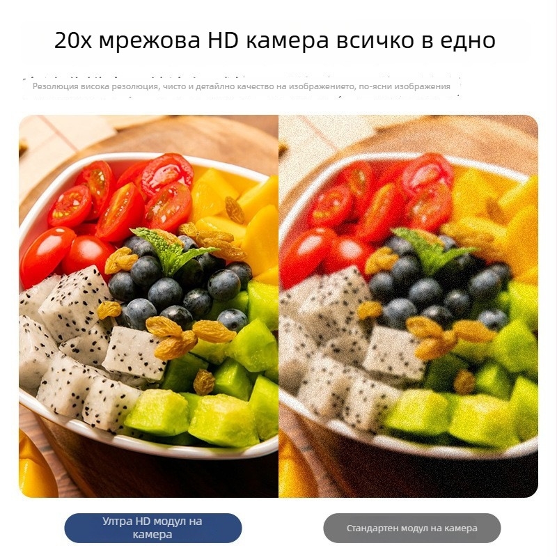 2MP 1080p мрежова HD интегрирана система със 20x автофокусен зум модул, 4.7–94 мм