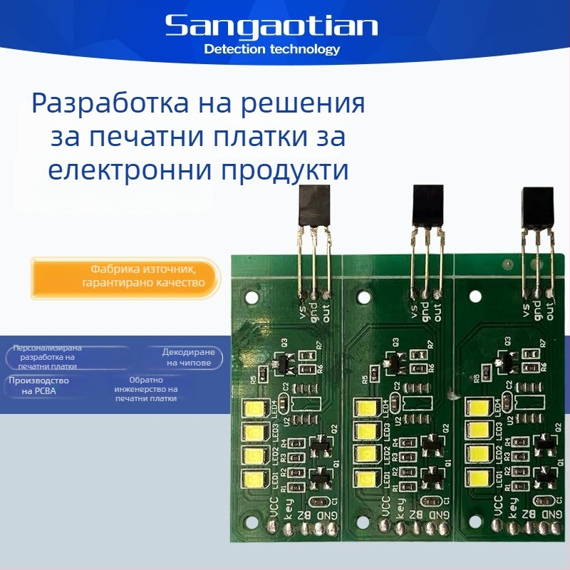 Разработване на платка за интелигентен будилник и PCBA електронни платки — дизайн и производство.